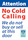 No cold calling