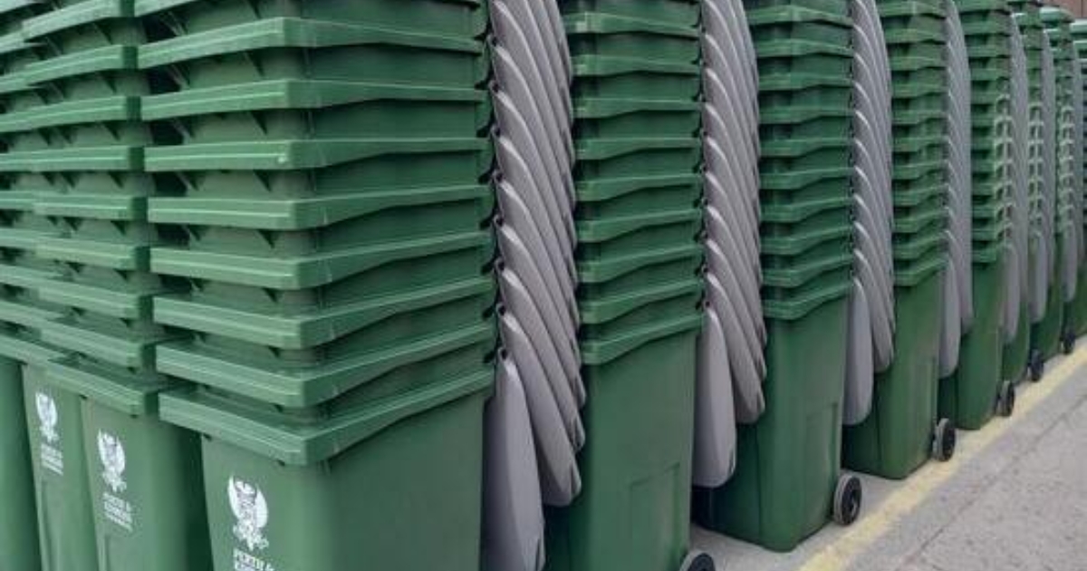 Grey bin Perth & Kinross Council