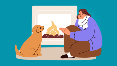 Energy Cost of living energy support animation