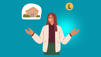 Rent and mortgage Cost of living rent and mortgage support animation