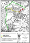 A94 Angus Road Scone resurfacing works location and diversion plan Dec 2025